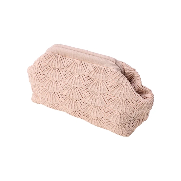 Pico Shelly Clutch - Oyster Pink